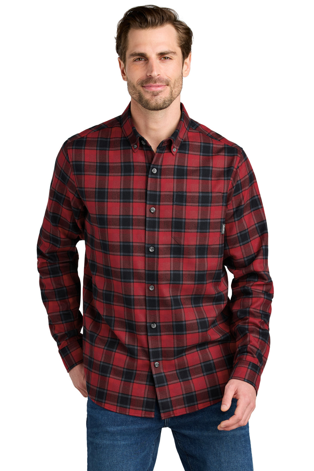 Eddie Bauer ®  Long Sleeve Favorite Flannel Plaid Shirt EB610