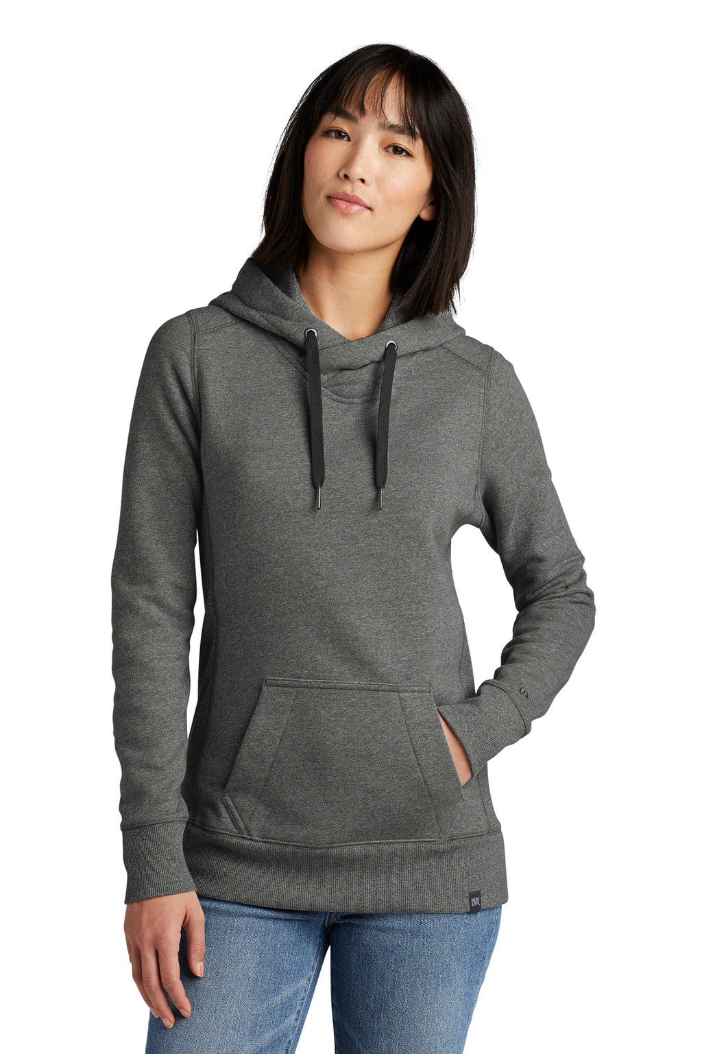 New Era  ®  Women's French Terry Pullover Hoodie. LNEA500