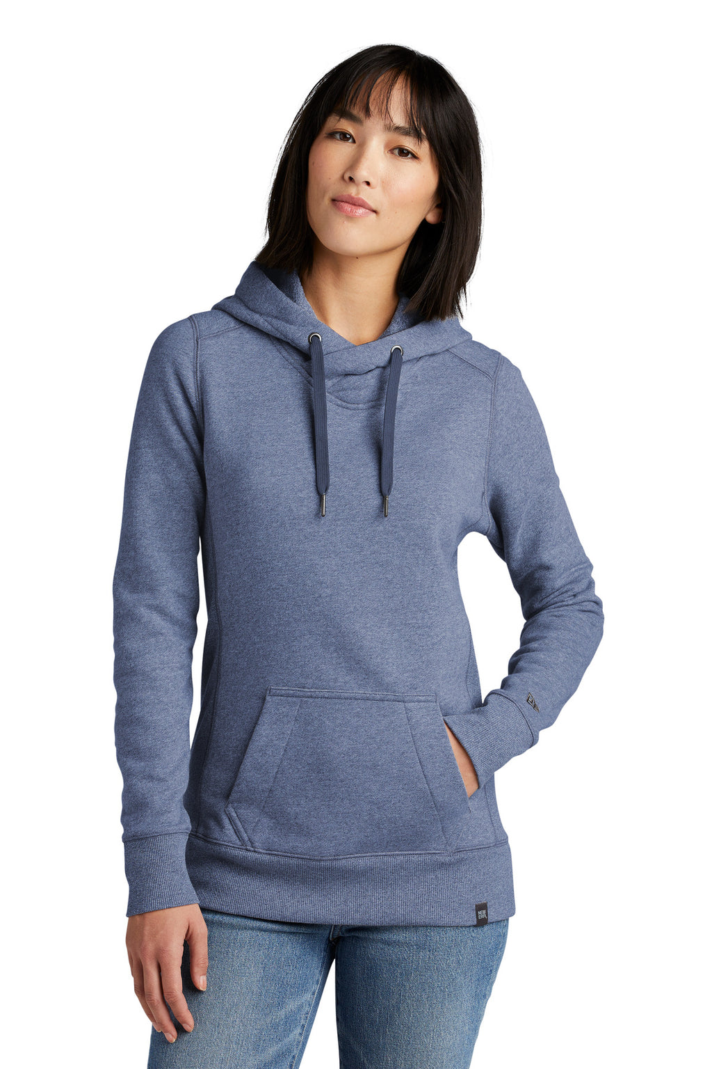 New Era  ®  Women's French Terry Pullover Hoodie. LNEA500