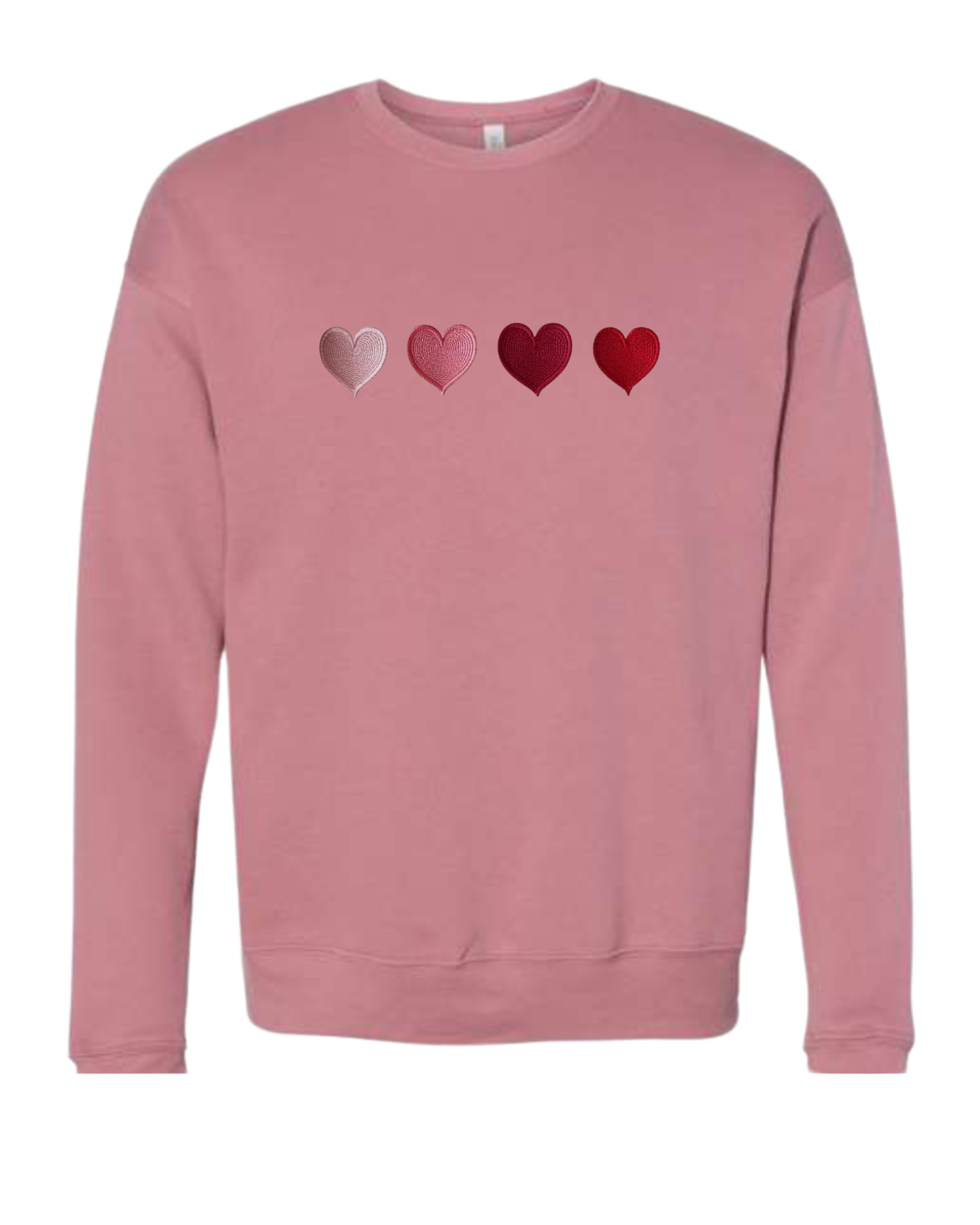 "4 Hearts" BELLA+CANVAS® Adult Unisex Sponge Fleece Drop Shoulder Sweatshirt