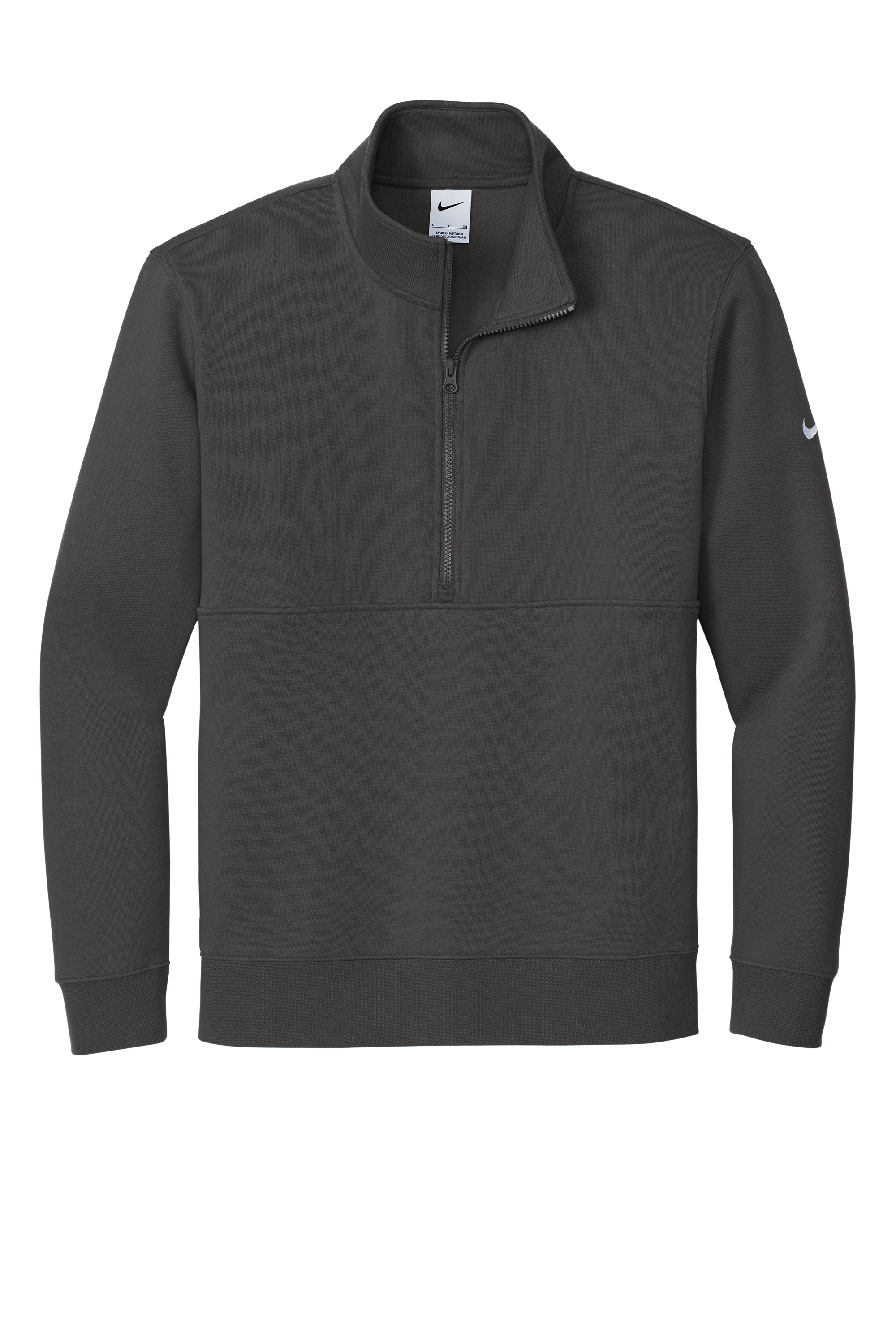 Trenton R-9 - Mens Nike Club Fleece Sleeve Swoosh 1/2-Zip