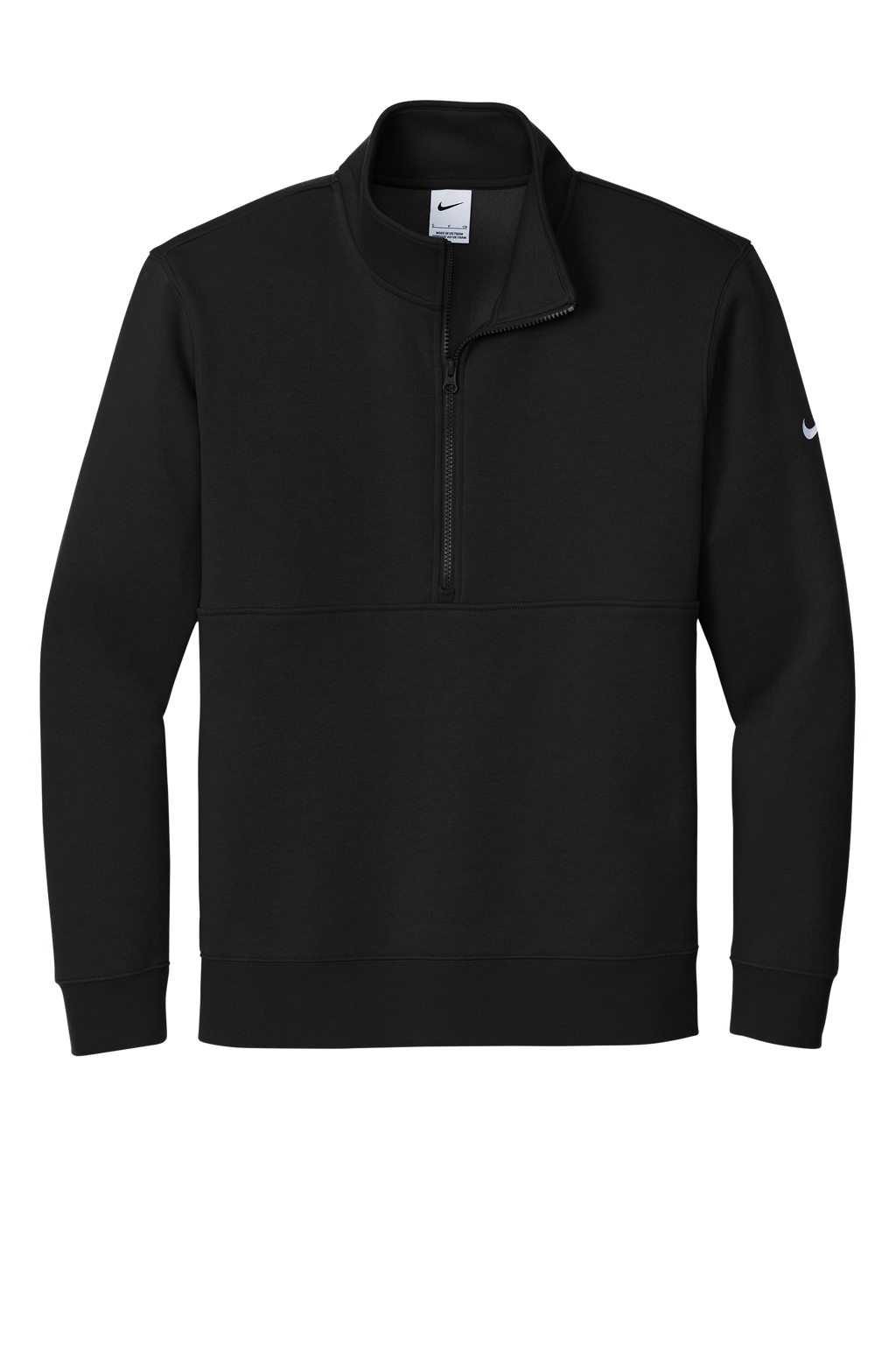 Trenton R-9 - Mens Nike Club Fleece Sleeve Swoosh 1/2-Zip