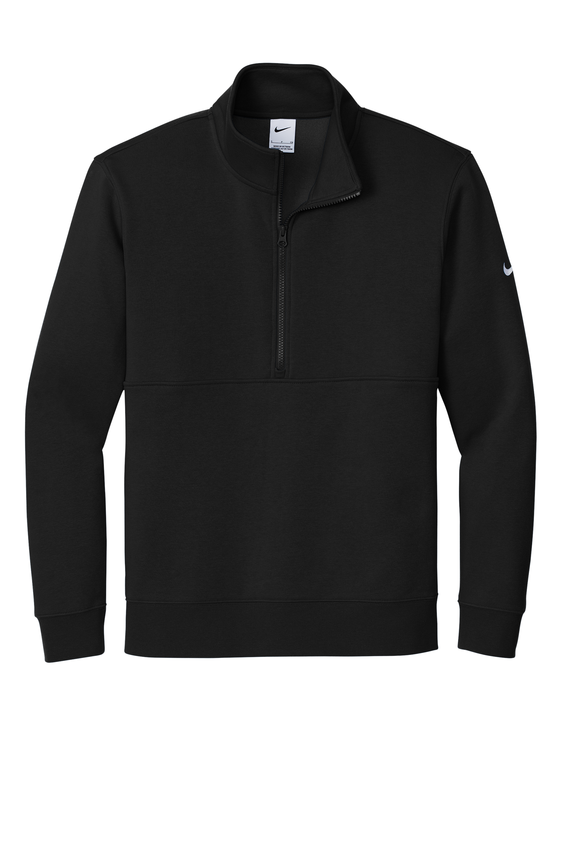 Trenton R-9 - Mens Nike Club Fleece Sleeve Swoosh 1/2-Zip
