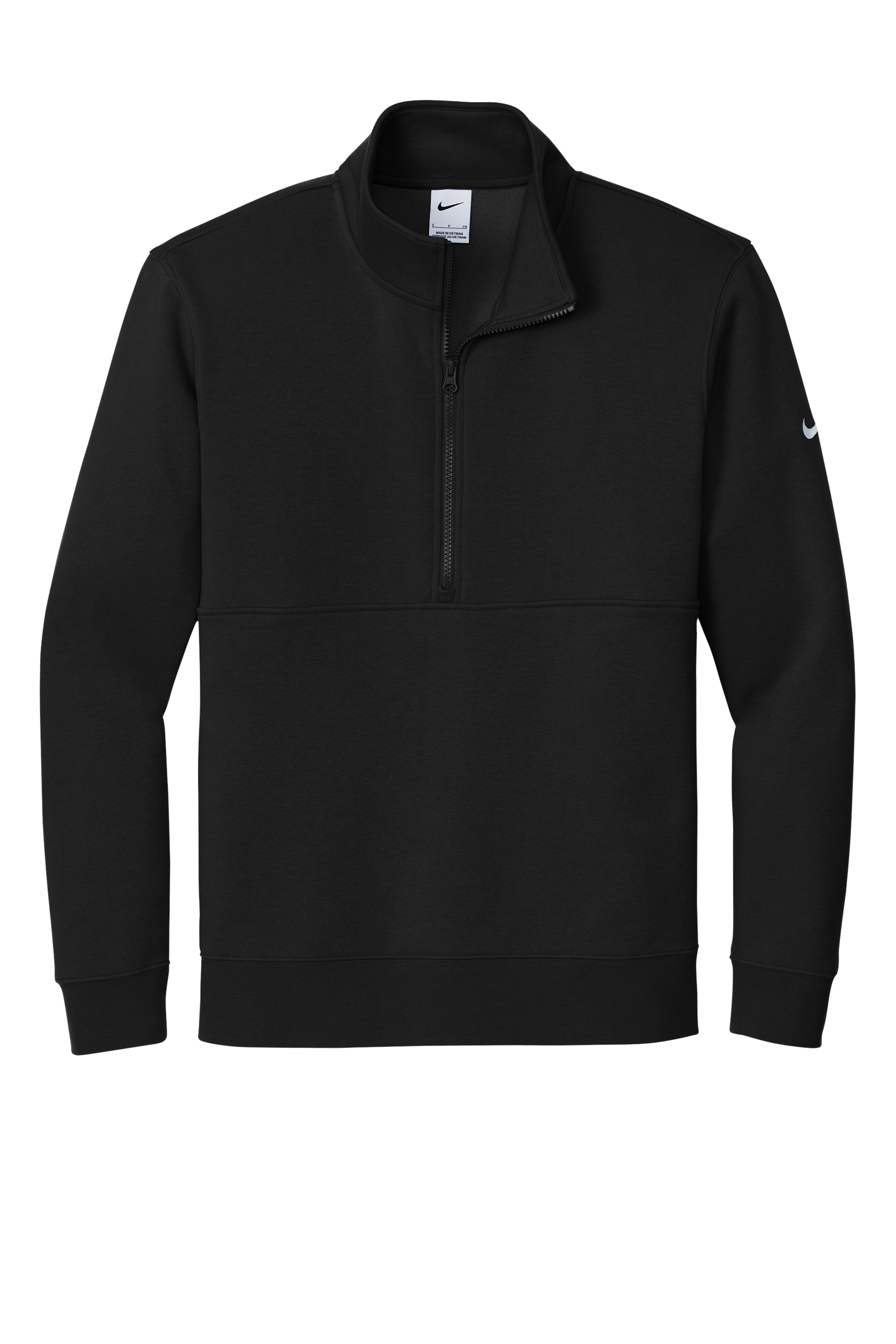 Trenton R-9 - Mens Nike Club Fleece Sleeve Swoosh 1/2-Zip