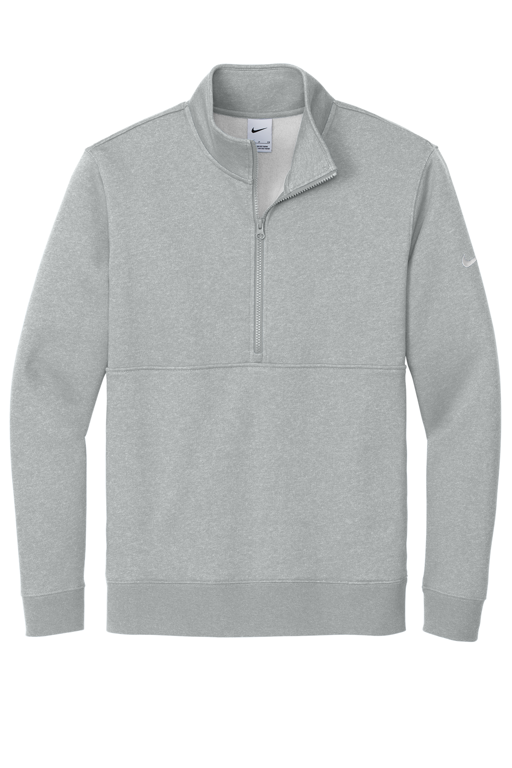 Trenton R-9 - Mens Nike Club Fleece Sleeve Swoosh 1/2-Zip