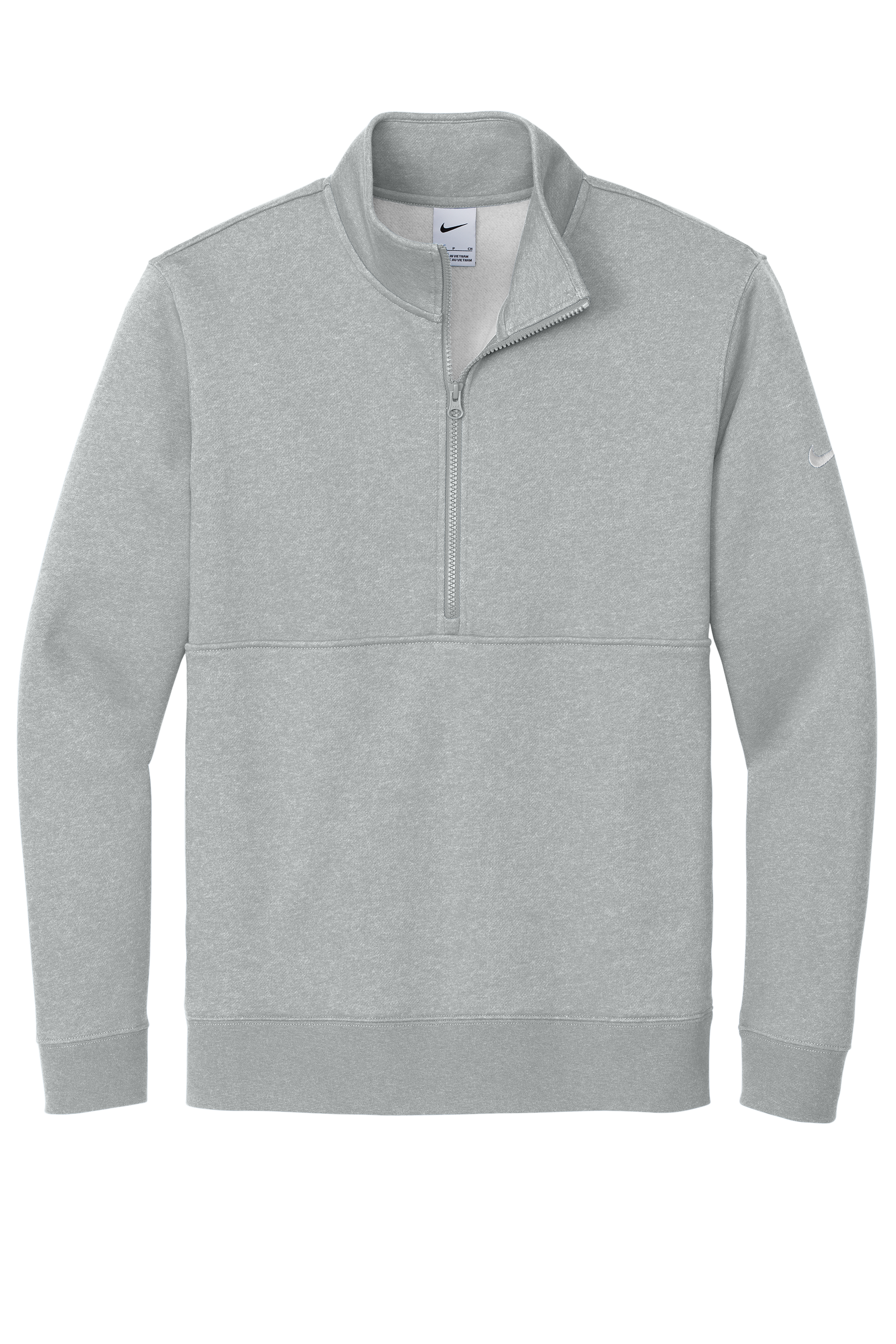 Trenton R-9 - Mens Nike Club Fleece Sleeve Swoosh 1/2-Zip