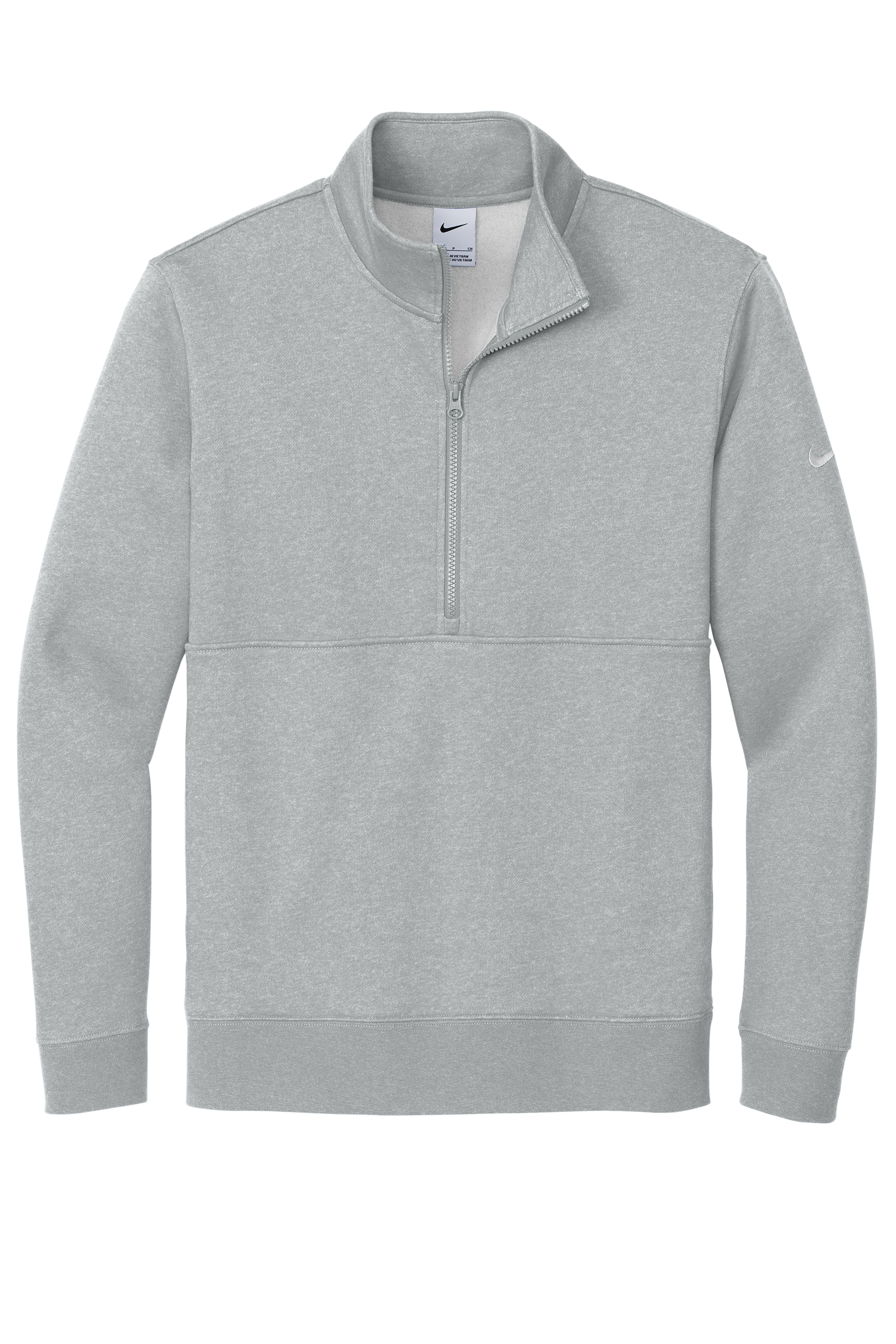 Trenton R-9 - Mens Nike Club Fleece Sleeve Swoosh 1/2-Zip