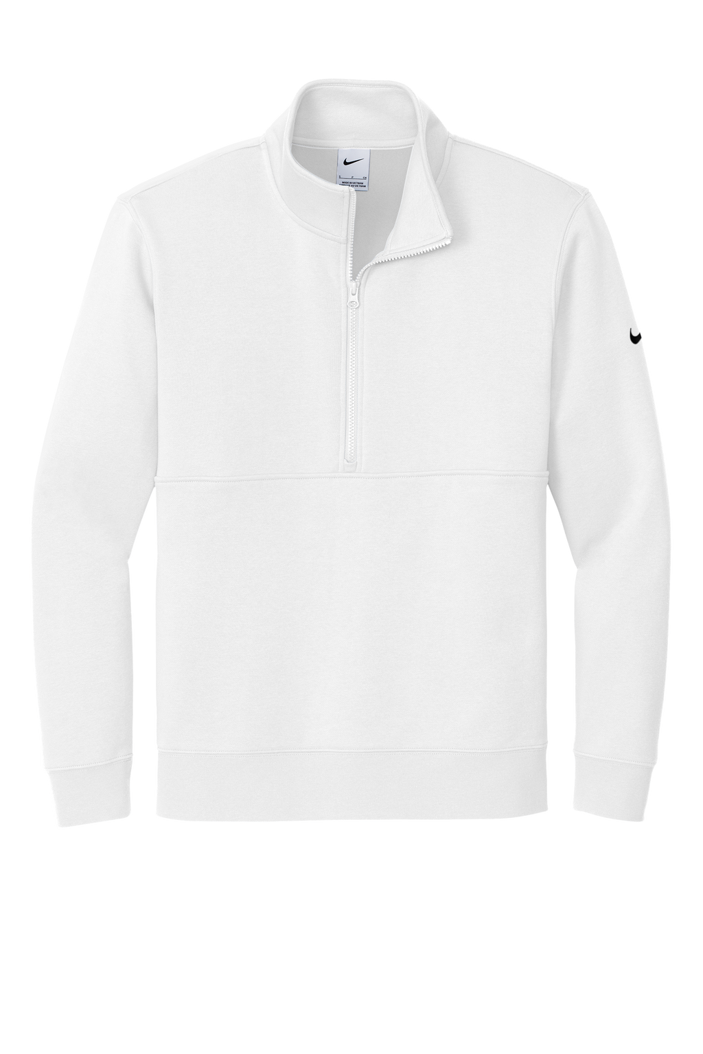 Trenton R-9 - Mens Nike Club Fleece Sleeve Swoosh 1/2-Zip