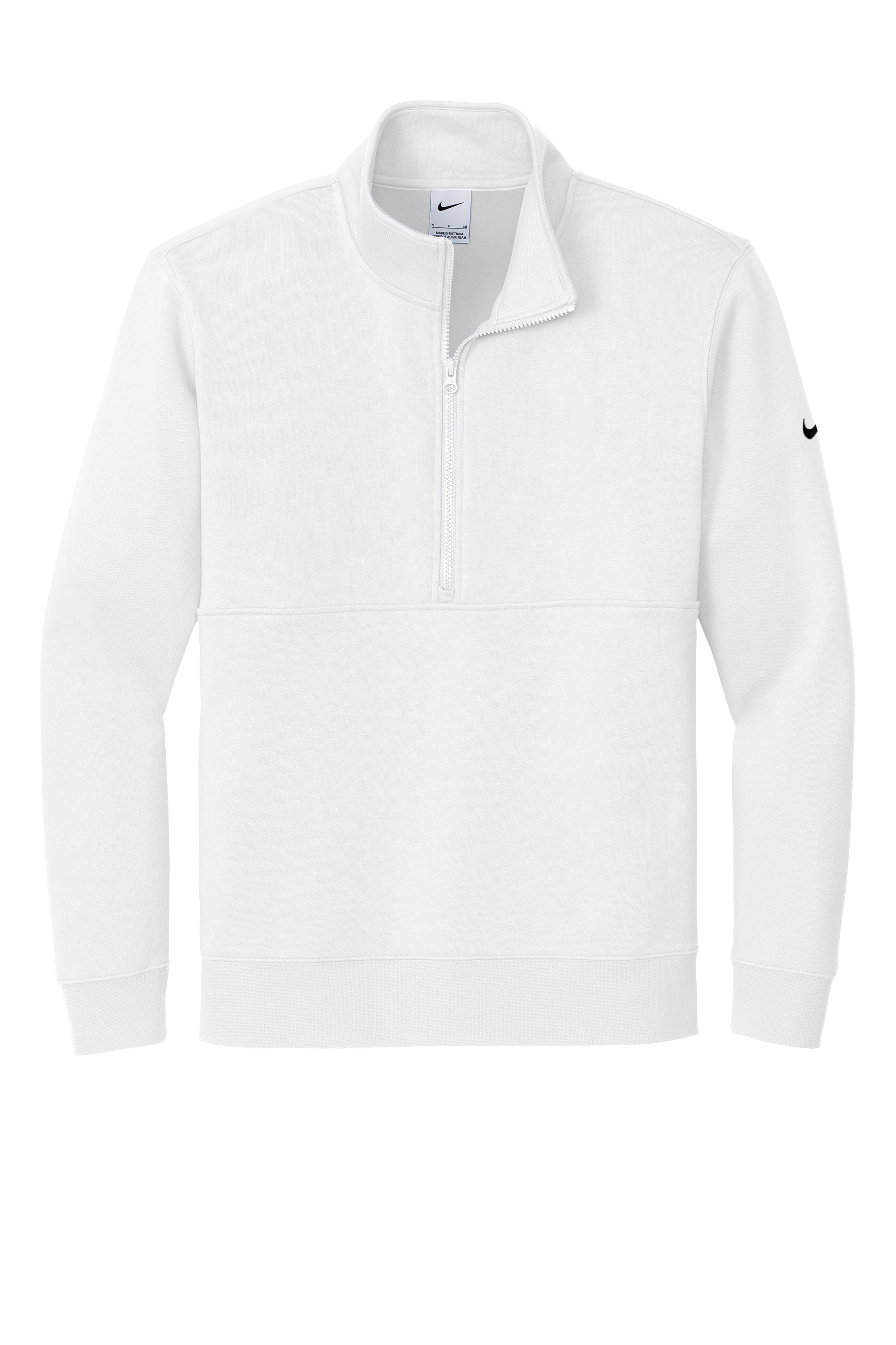 Trenton R-9 - Mens Nike Club Fleece Sleeve Swoosh 1/2-Zip