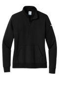 Trenton R-9 - Womens Nike Club Fleece Sleeve Swoosh 1/2-Zip