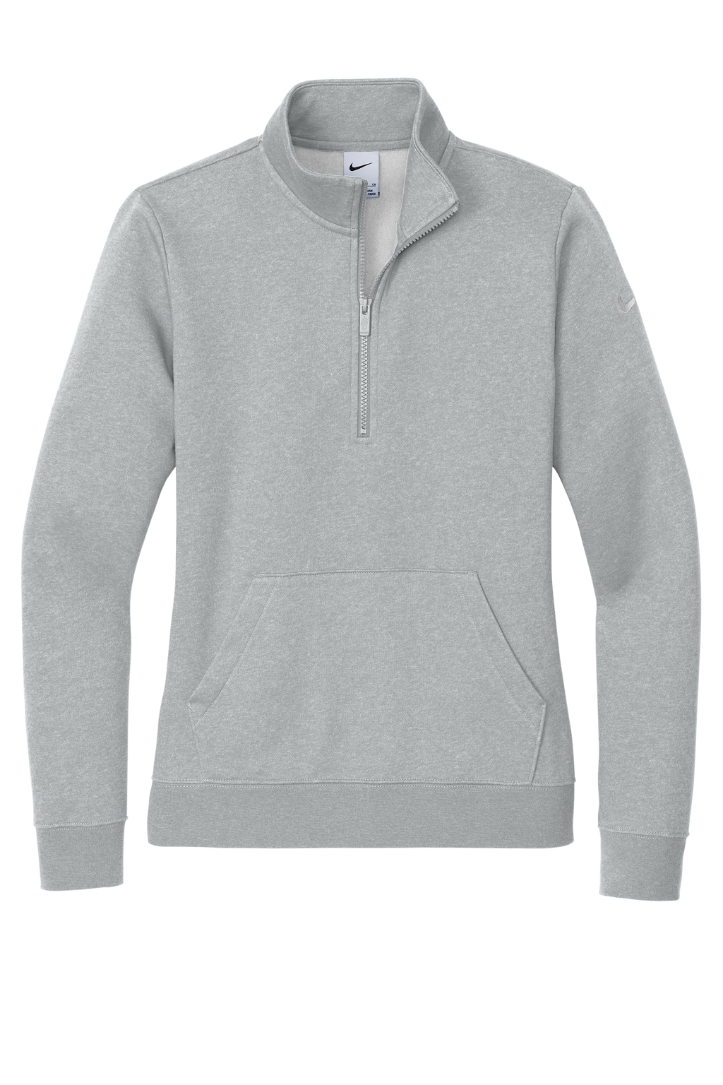 Trenton R-9 - Womens Nike Club Fleece Sleeve Swoosh 1/2-Zip