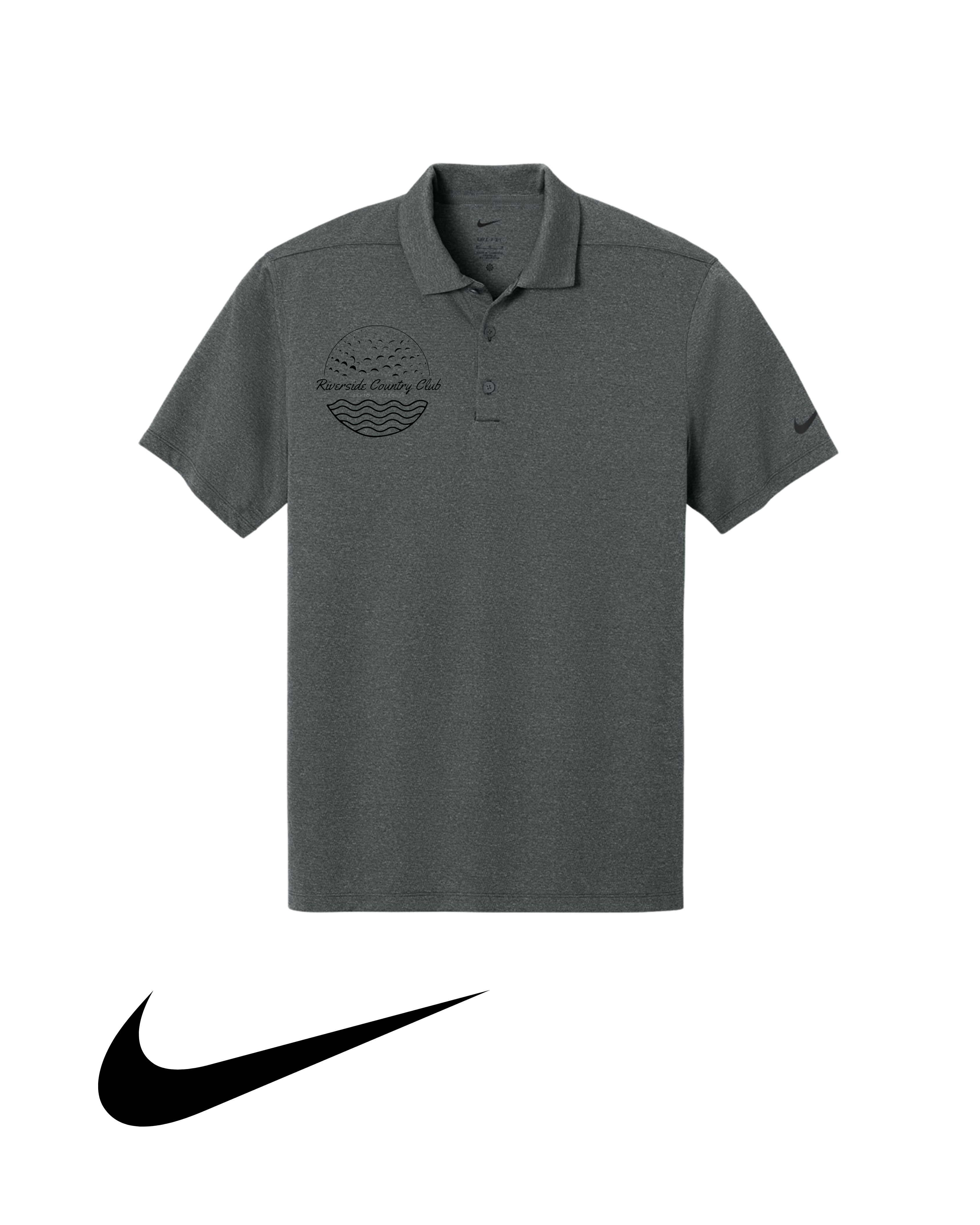 Riverside Country Club - Nike Dri-FIT Smooth Heather Polo
