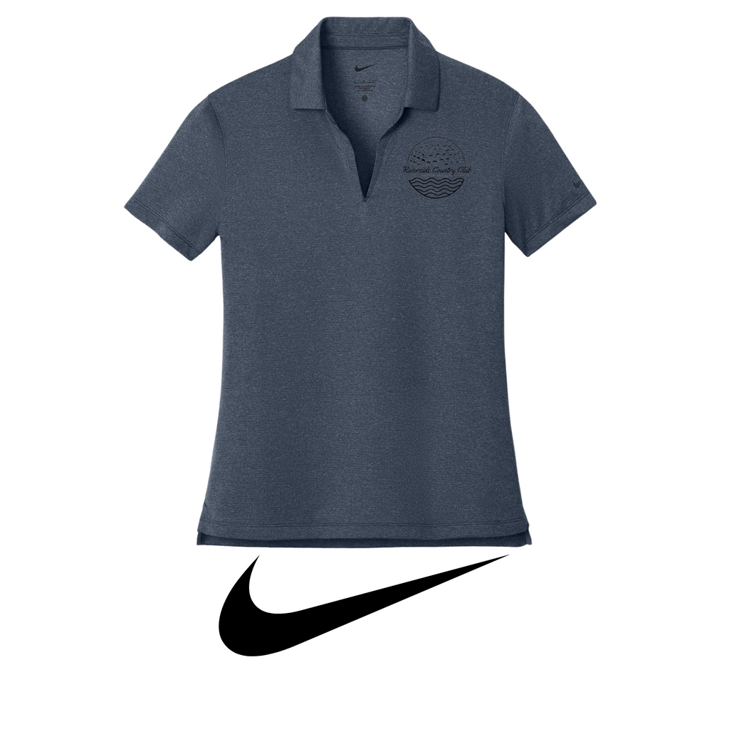Riverside Country Club - Nike Women’s Dri-FIT Smooth Heather Polo