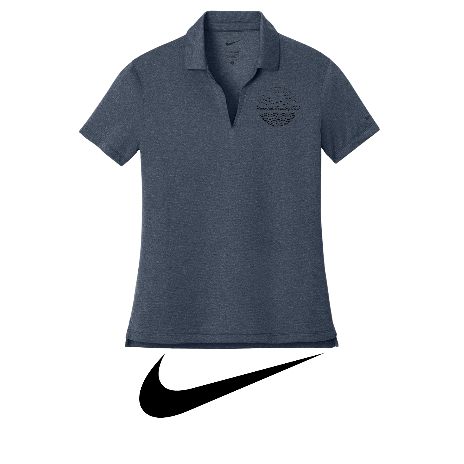 Riverside Country Club - Nike Women’s Dri-FIT Smooth Heather Polo