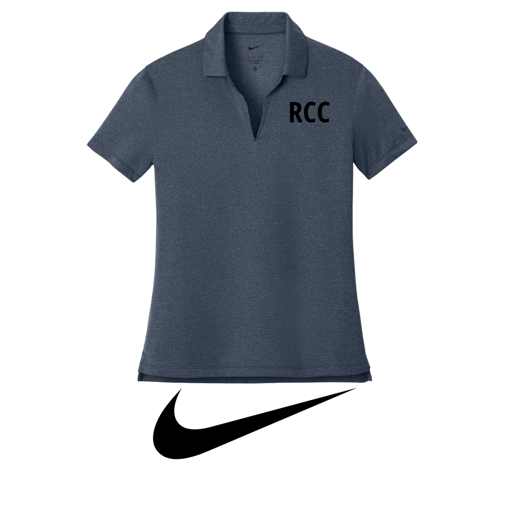 Riverside Country Club RCC - Nike Women’s Dri-FIT Smooth Heather Polo