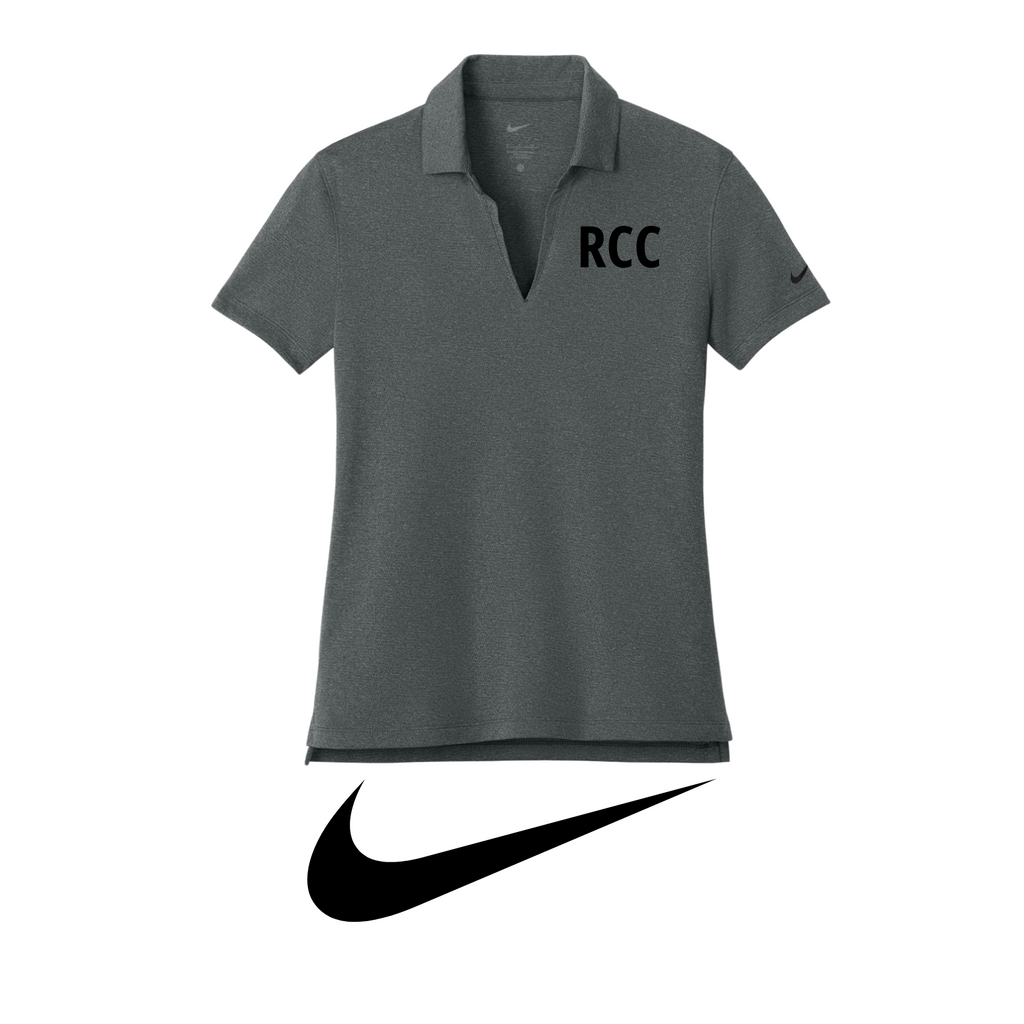 Riverside Country Club RCC - Nike Women’s Dri-FIT Smooth Heather Polo