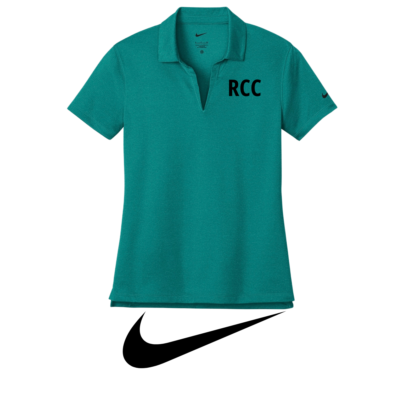 Riverside Country Club RCC - Nike Women’s Dri-FIT Smooth Heather Polo