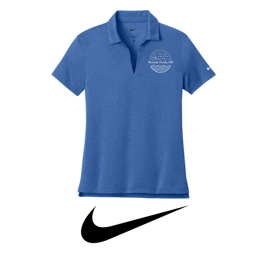 Riverside Country Club - Nike Women’s Dri-FIT Smooth Heather Polo