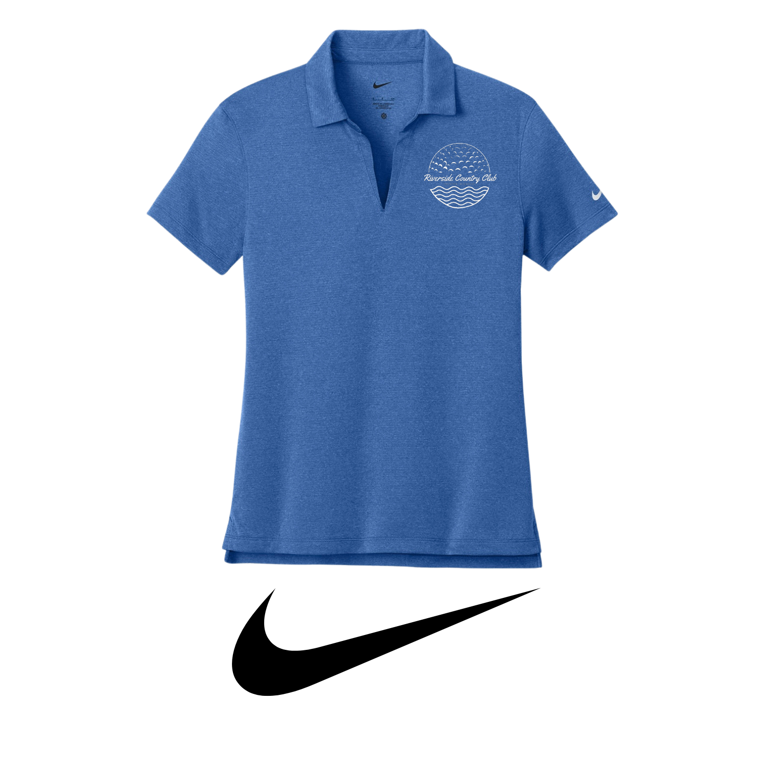 Riverside Country Club - Nike Women’s Dri-FIT Smooth Heather Polo