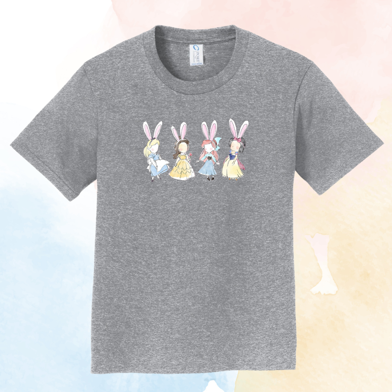 "Easter Princess" Port & Company® Youth Fan Favorite™ Tee