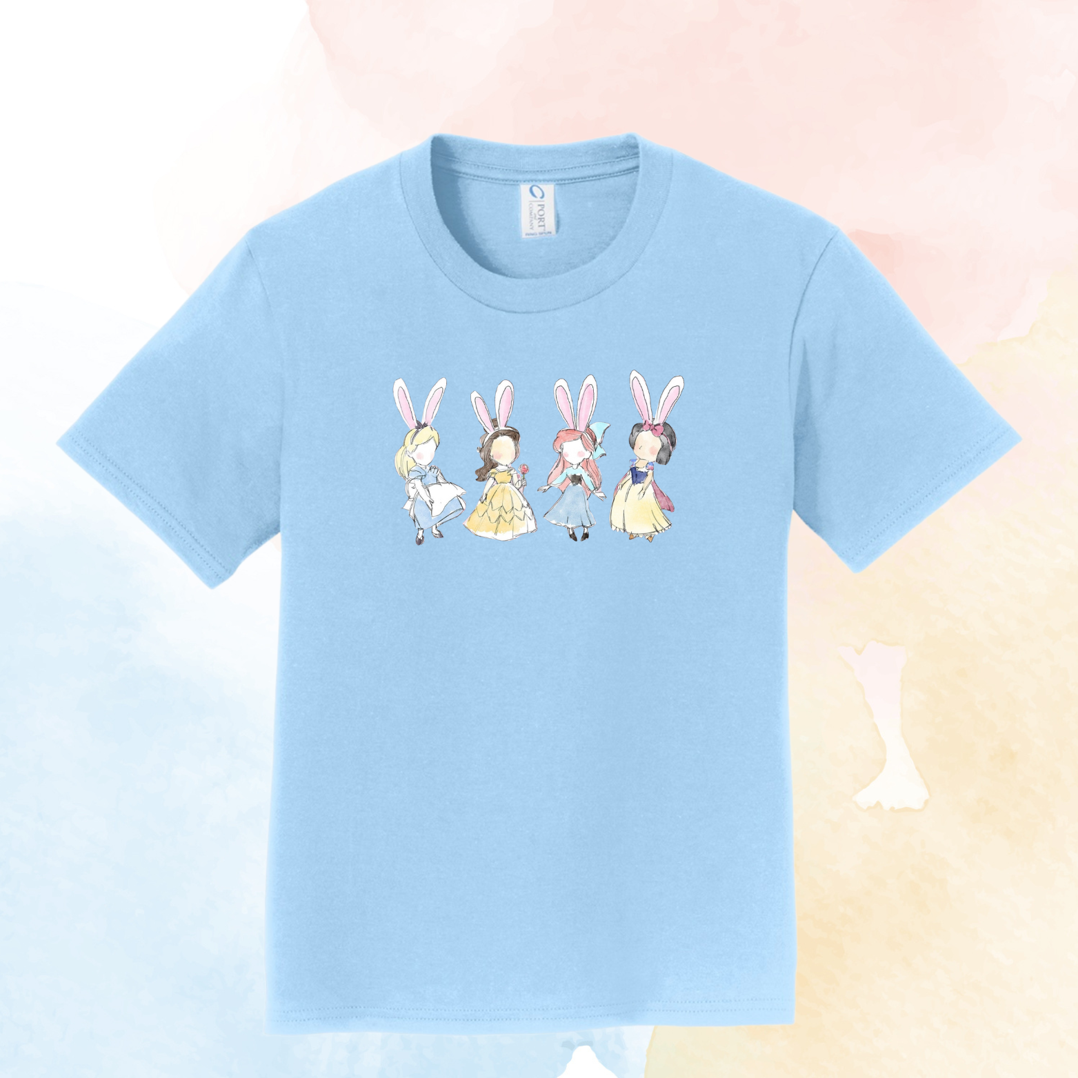 "Easter Princess" Port & Company® Youth Fan Favorite™ Tee