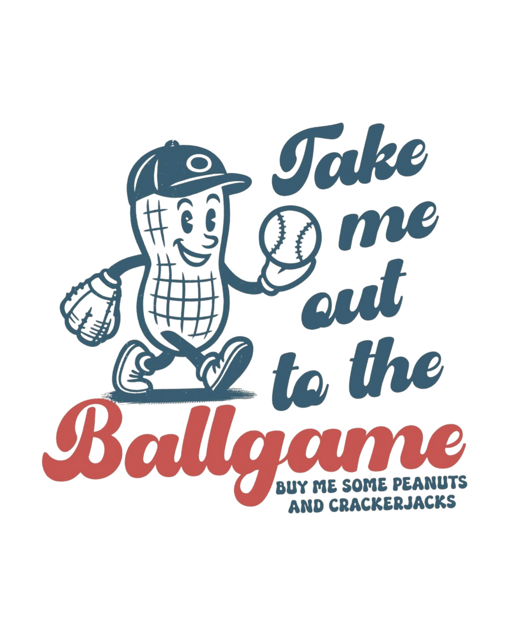 "Take Me Out To The Ballgame" - Comfort Colors - Garment-Dyed Heavyweight Tank