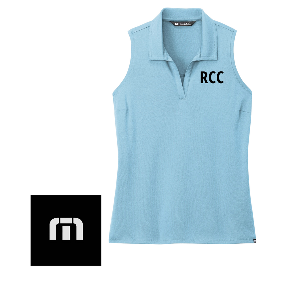 Riverside Country Club RCC - TravisMathew Women's Coto Performance Sleeveless Polo