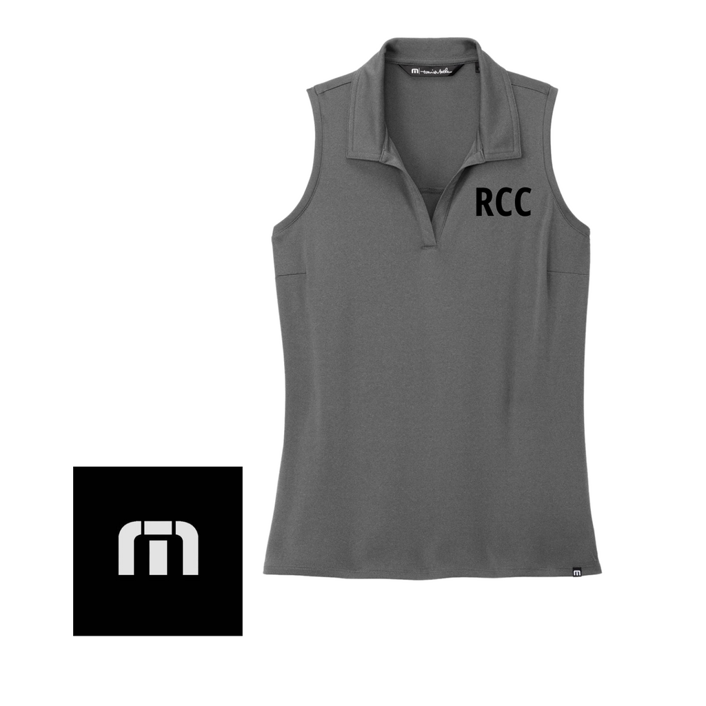 Riverside Country Club RCC - TravisMathew Women's Coto Performance Sleeveless Polo