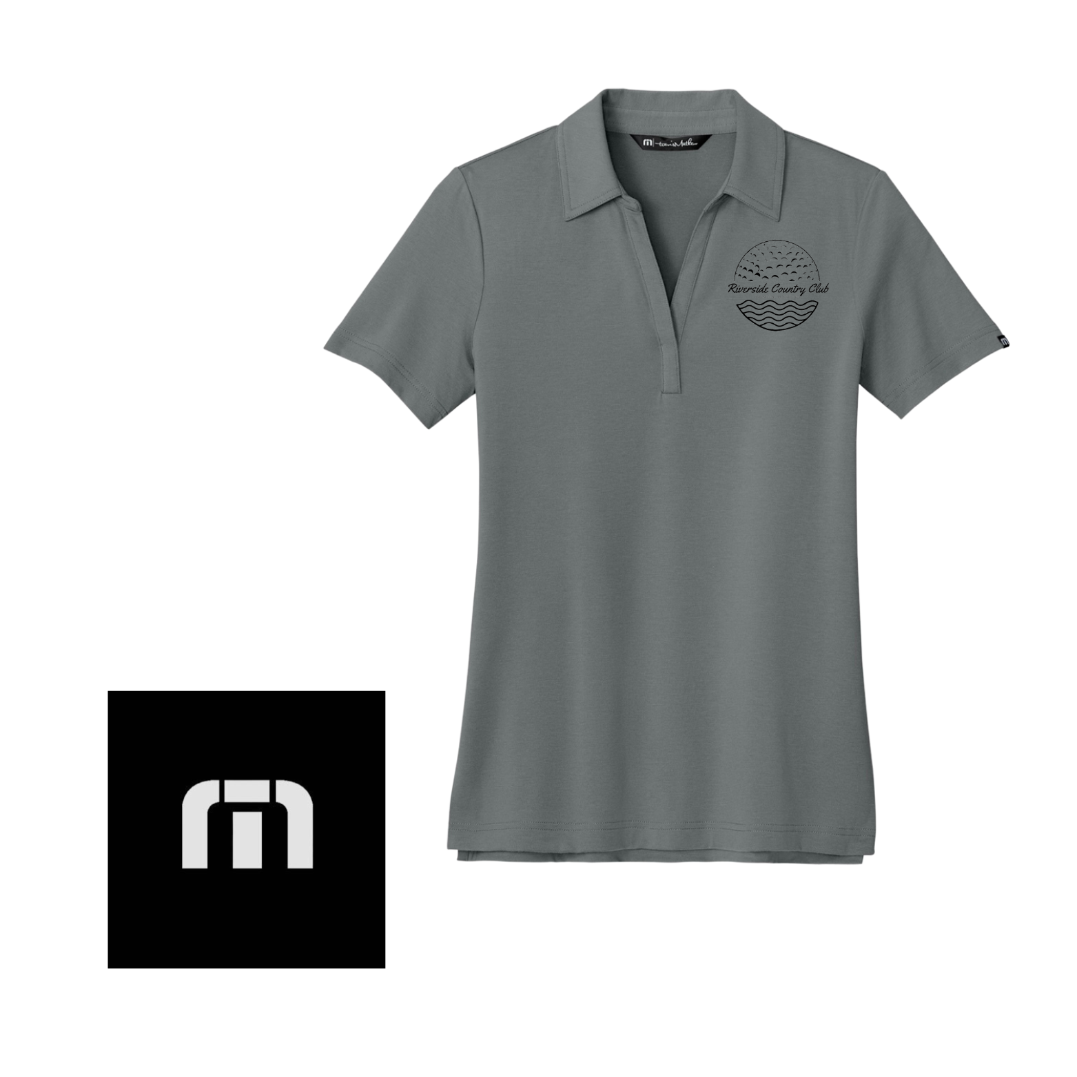 Riverside Country Club - TravisMathew Women’s Glenview Solid Polo