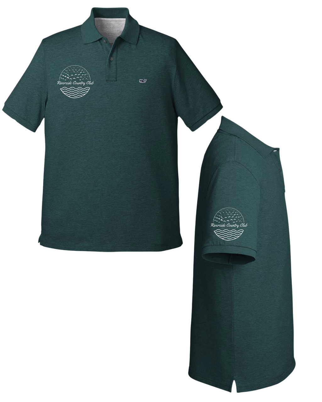 Riverside Country Club - Vineyard Vines - Edgartown Pique Polo
