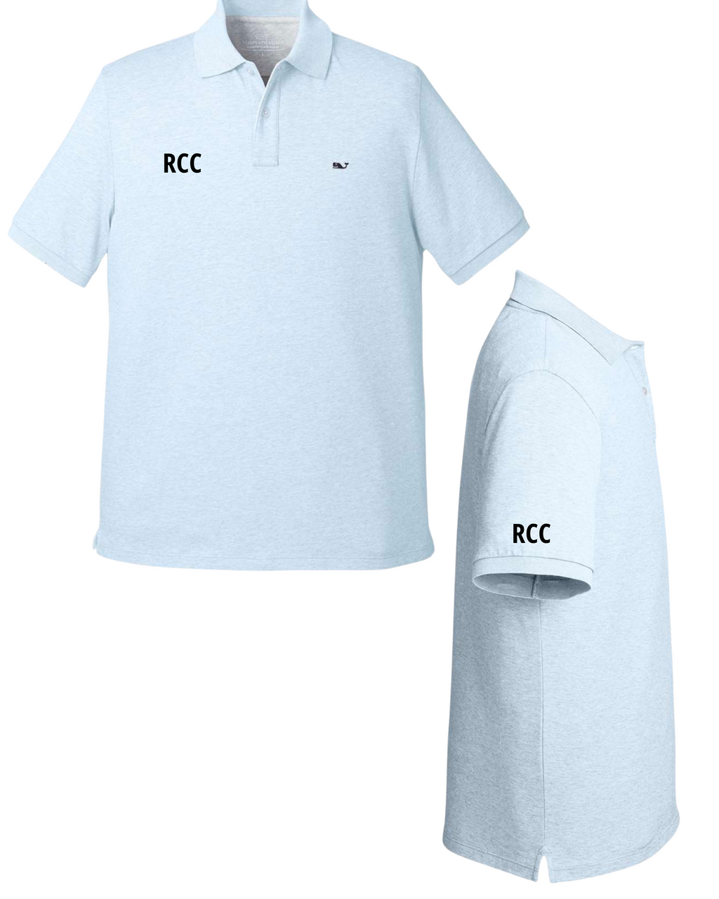Riverside Country Club  RCC - Vineyard Vines - Edgartown Pique Polo