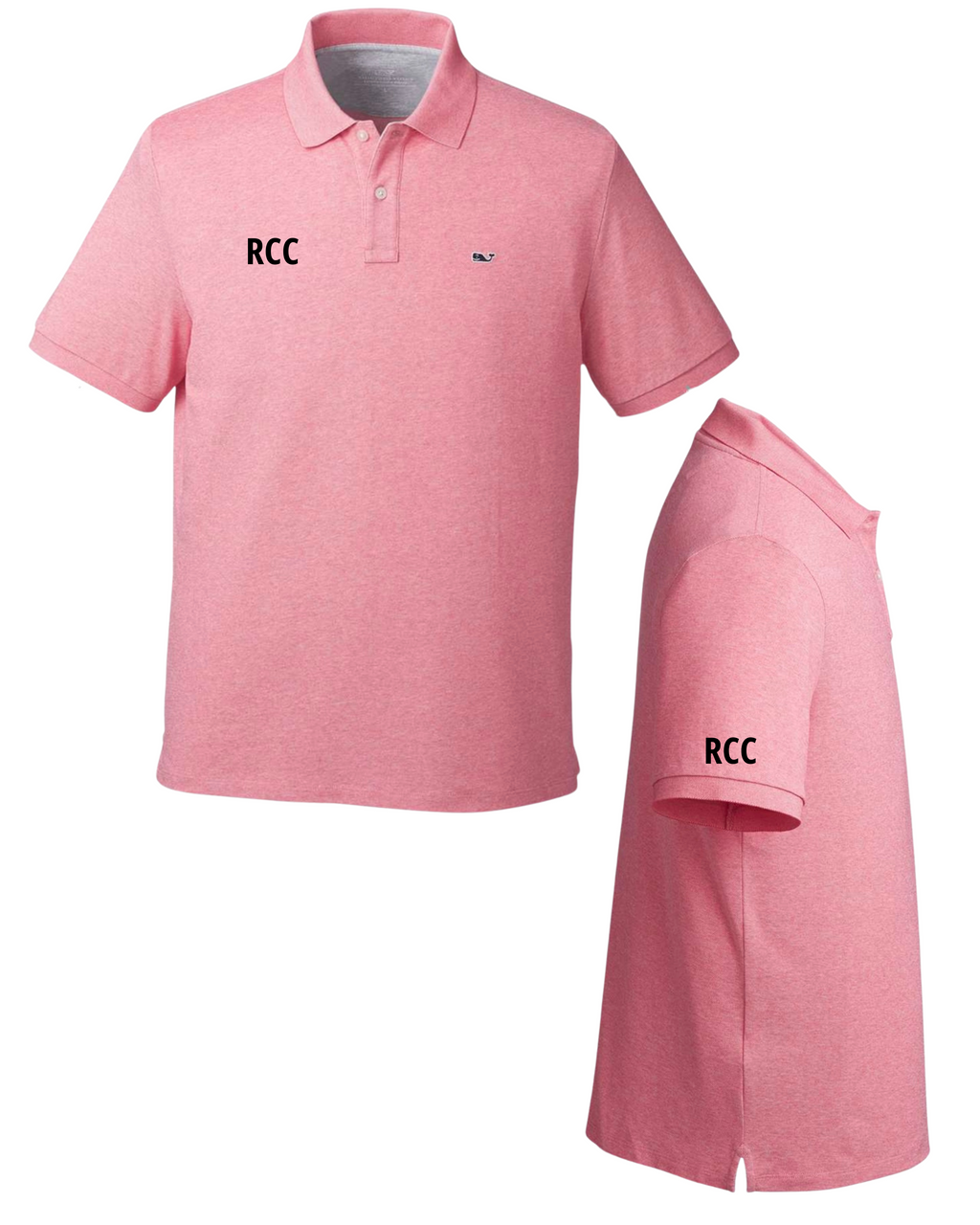 Riverside Country Club  RCC - Vineyard Vines - Edgartown Pique Polo