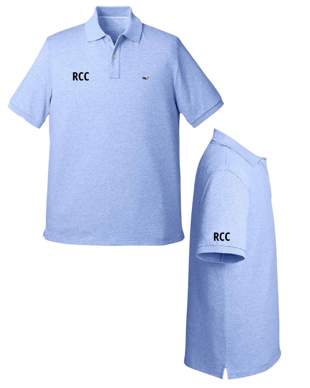 Riverside Country Club  RCC - Vineyard Vines - Edgartown Pique Polo
