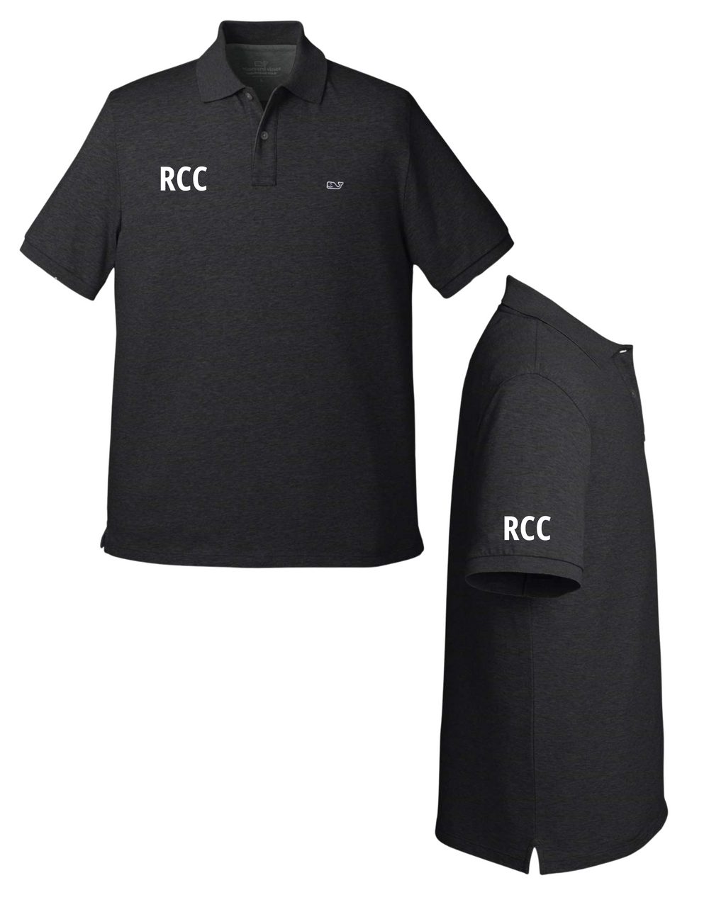 Riverside Country Club  RCC - Vineyard Vines - Edgartown Pique Polo