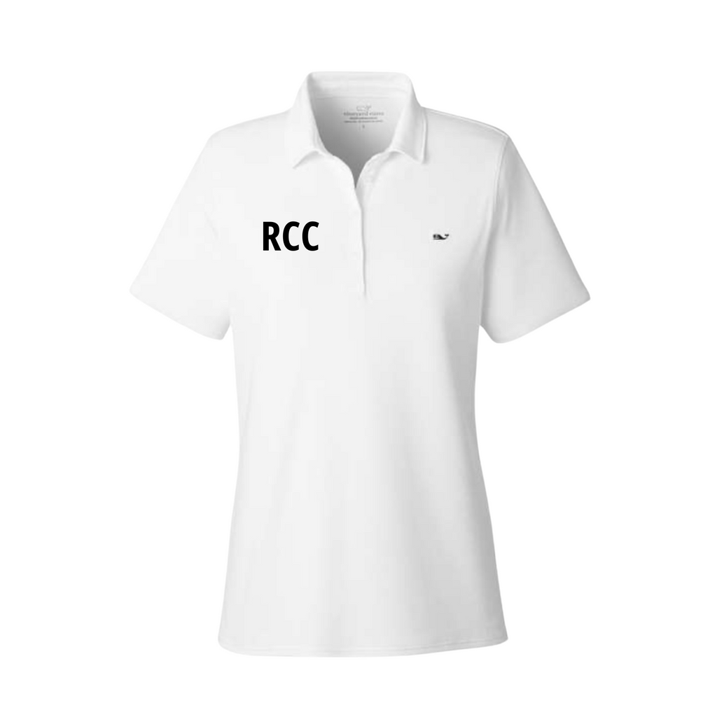Riverside Country Club RCC - Vineyard Vines Women's Edgartown Pique Polo
