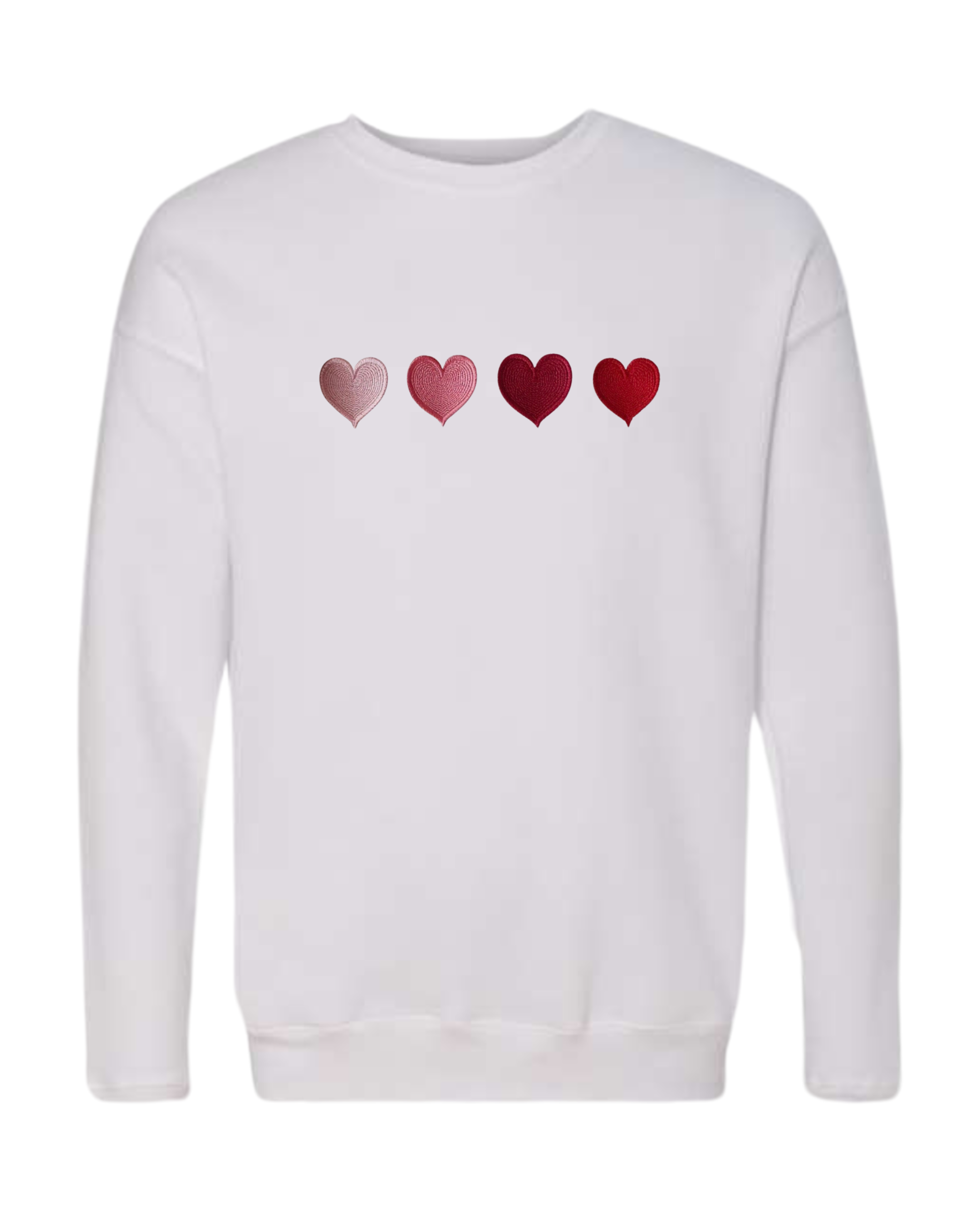 "4 Hearts" BELLA+CANVAS® Adult Unisex Sponge Fleece Drop Shoulder Sweatshirt