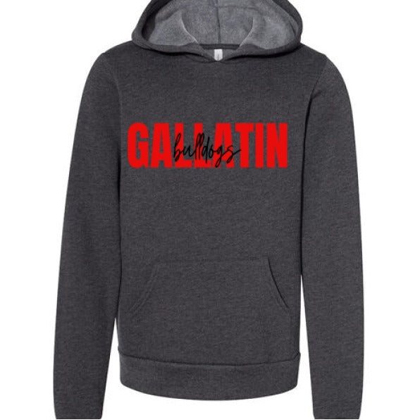 DARK GRY HEATHER - FRONT