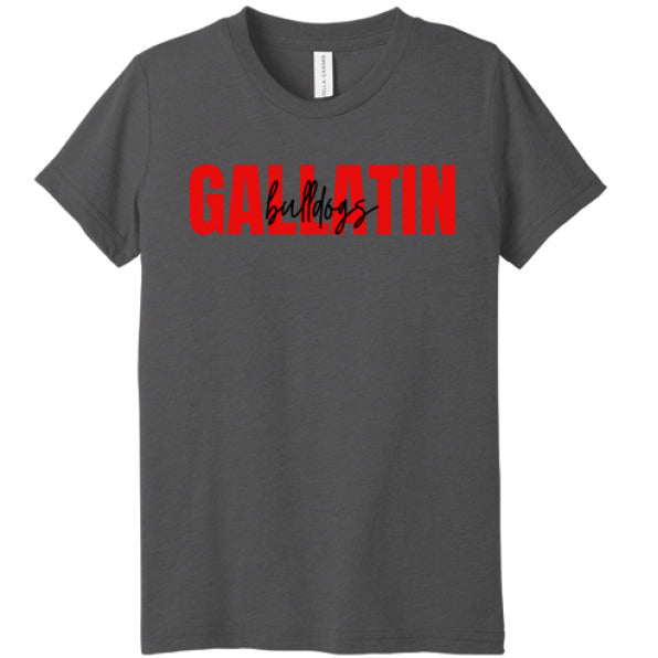 Solid Dark Grey Triblend - FRONT