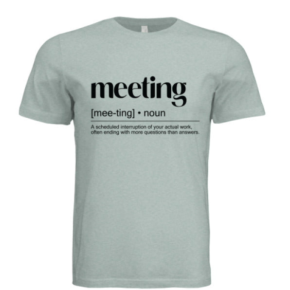 Dusty Blue Triblend - FRONT