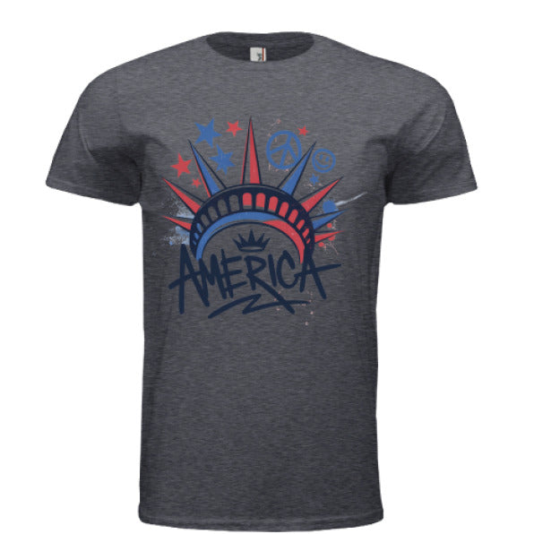 Heather Navy - FRONT