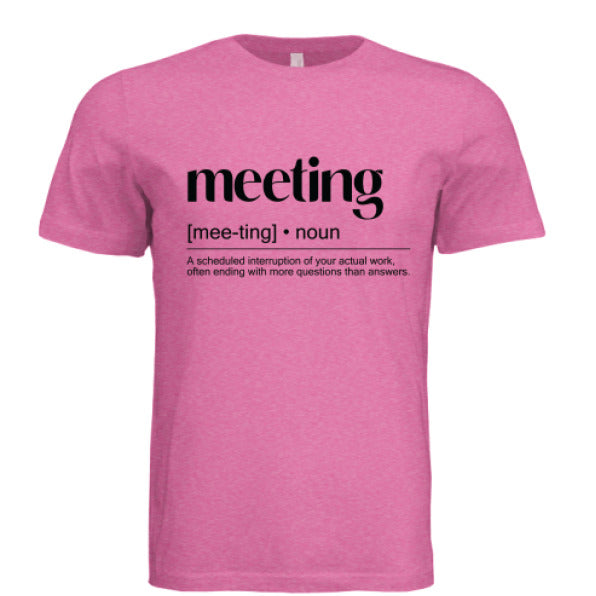 Charity Pink Triblend - FRONT