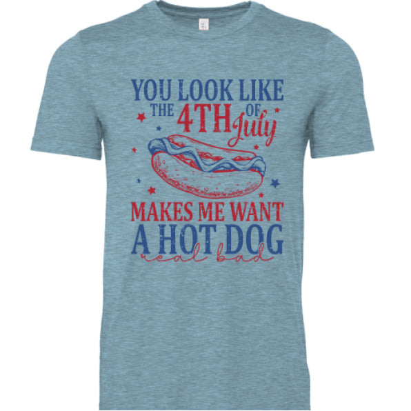 Heather Baby Blue - FRONT