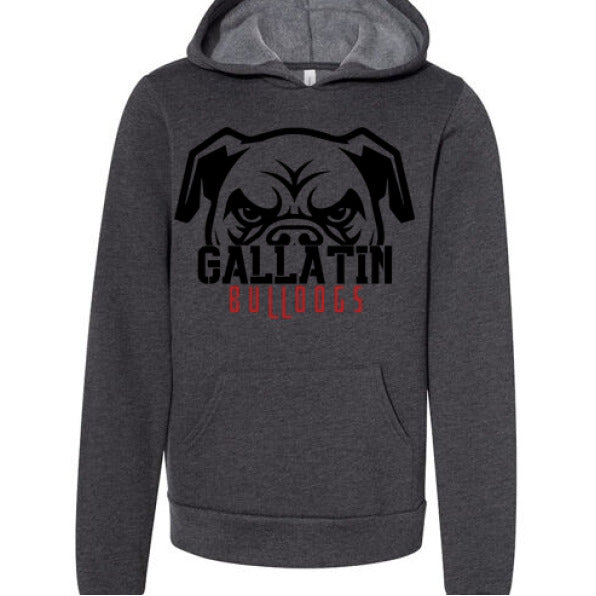 DARK GRY HEATHER - FRONT