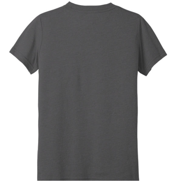 Solid Dark Grey Triblend - BACK