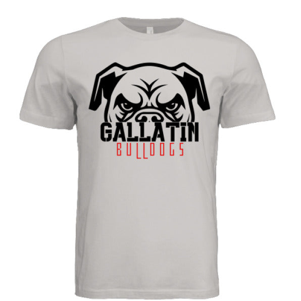 Solid Silver Triblend - FRONT