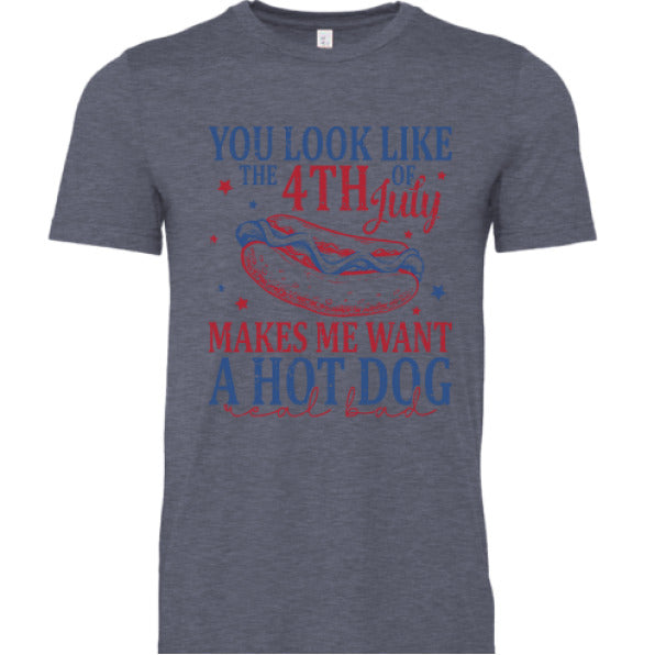 HEATHER MID NAVY - FRONT