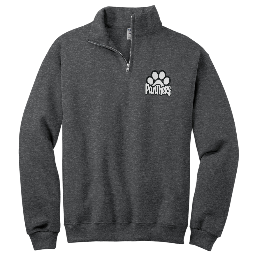 Grundy R-V Panthers - Jerzees®  - Adult NuBlend®  1/4-Zip Cadet Collar Sweatshirt