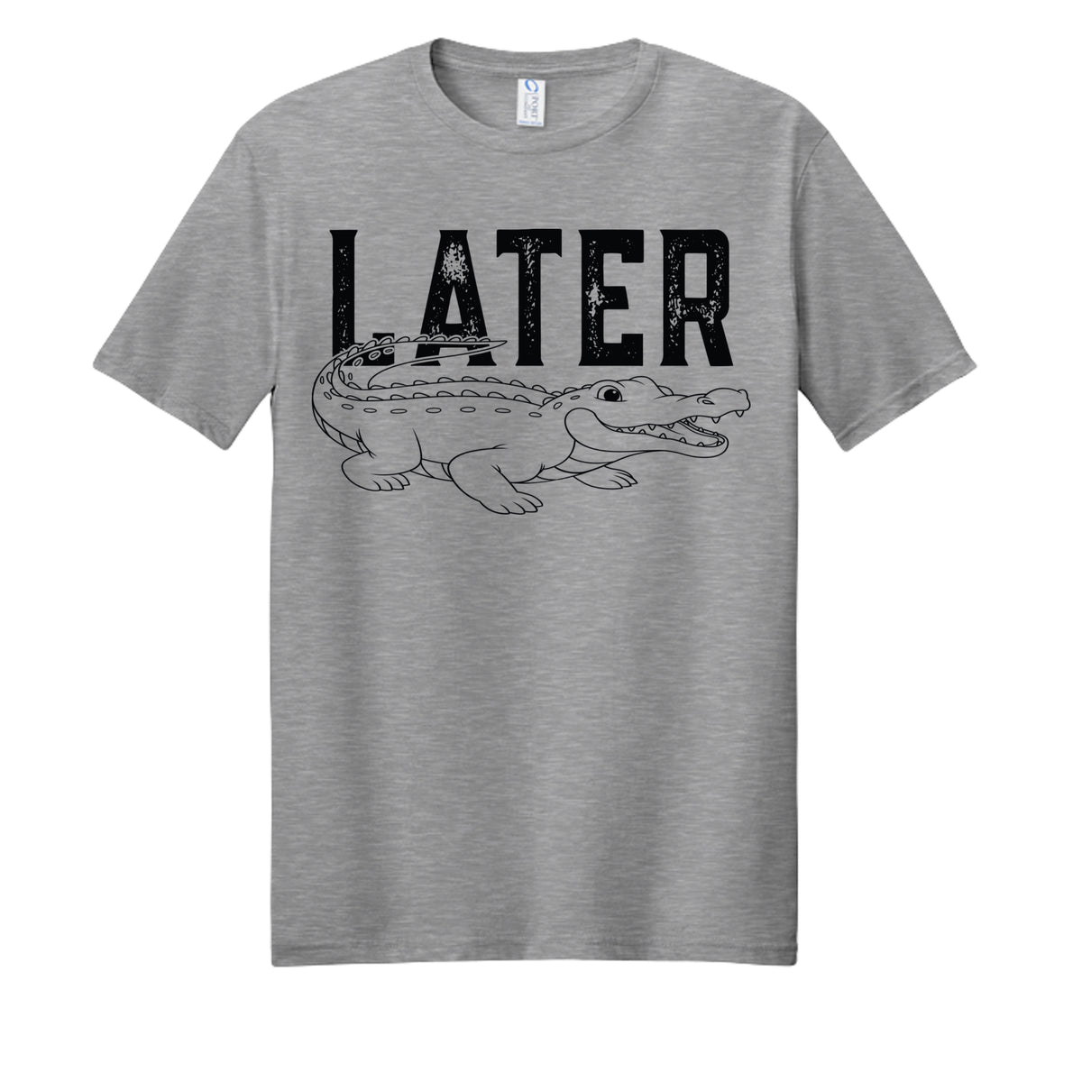 "LATER" Alligator T-Shirt