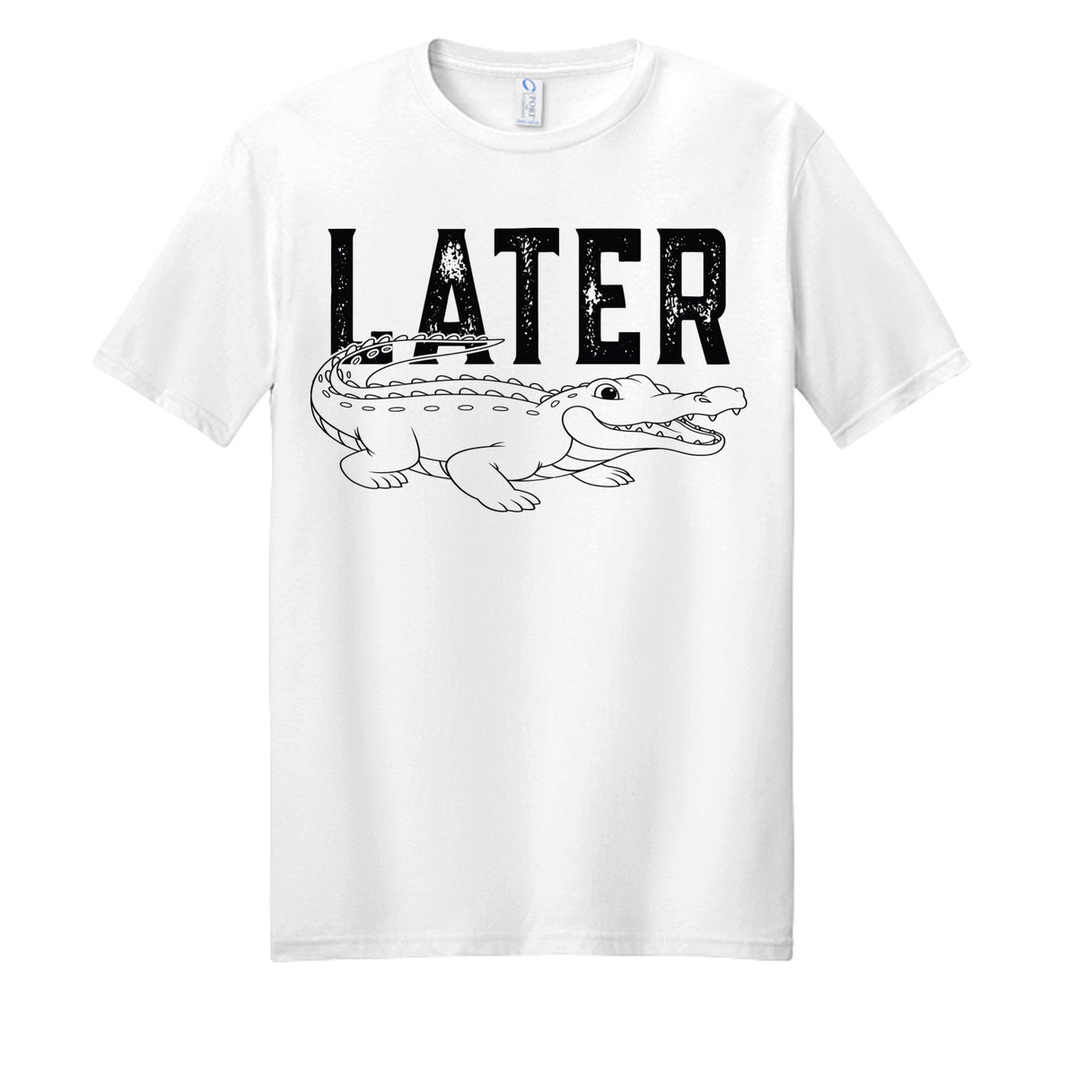 "LATER" Alligator T-Shirt