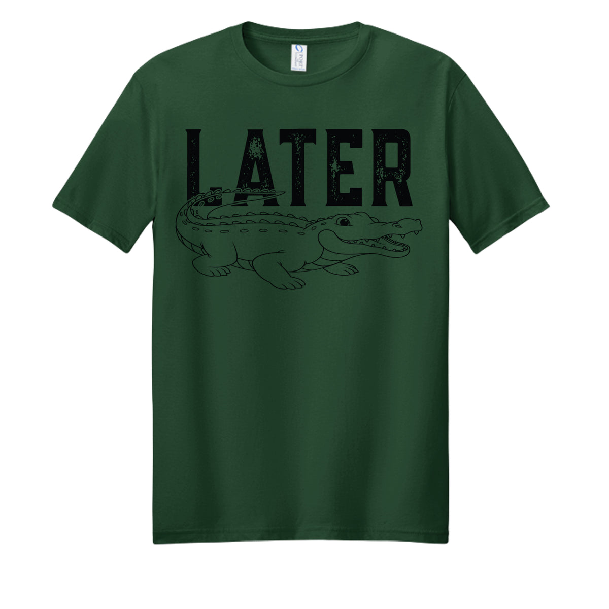 "LATER" Alligator T-Shirt
